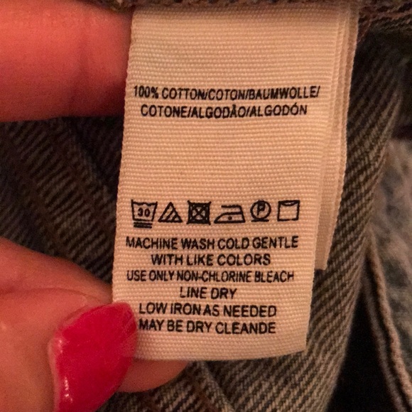 Free People Zip it Up Jean Mini Skirt - Picture 11 of 12